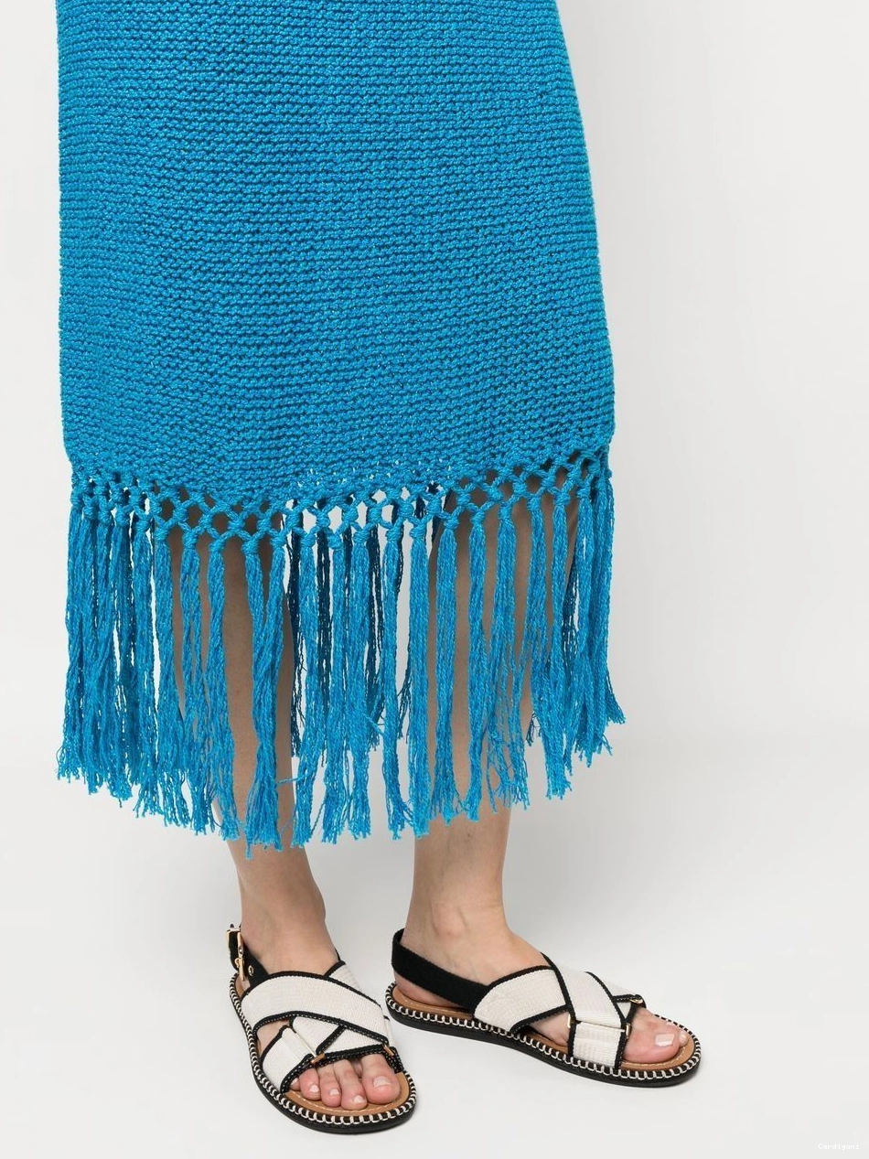 Cheap midi Sunset Alanui crochet The dress Beach At Women 0415